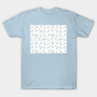 Mistletoe Pattern T-Shirt